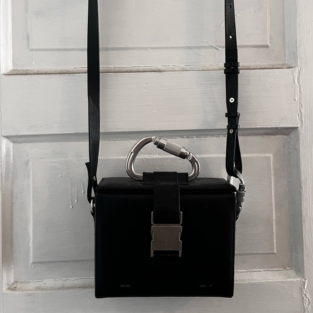 Heliot Emil Leather Carabiner Box Bag